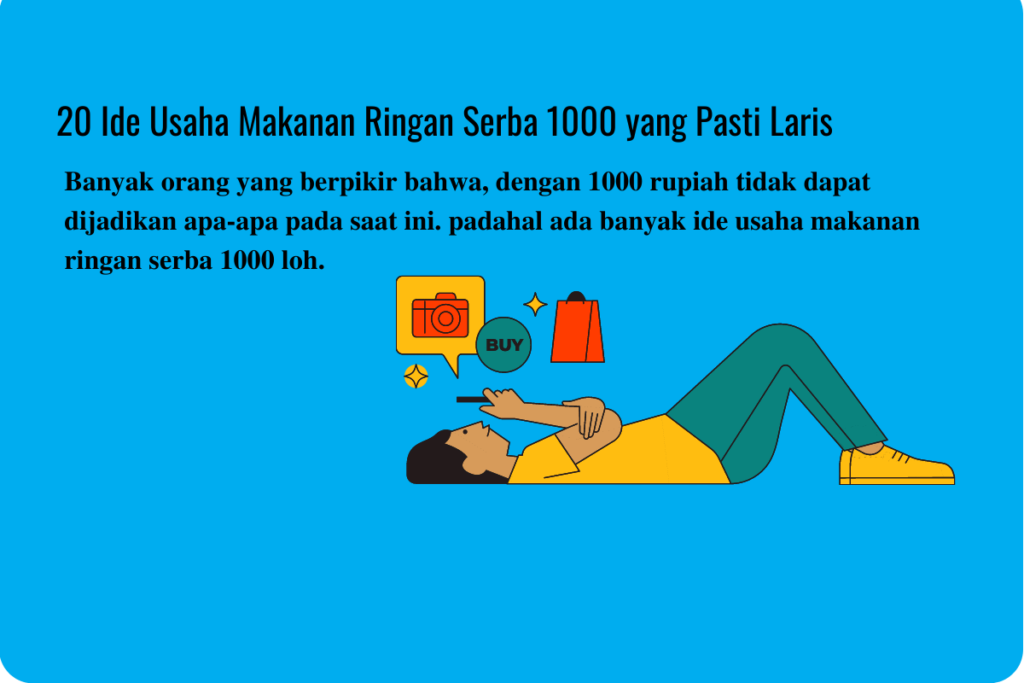 usaha makanan ringan serba 1000