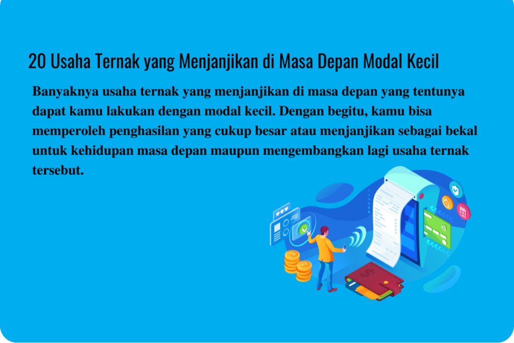 usaha ternak yang menjanjikan di masa depan