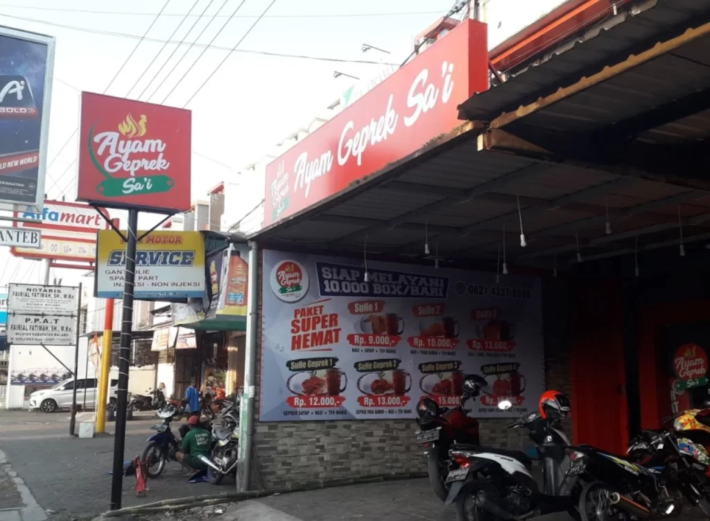 Gaji Karyawan Ayam Geprek Sa'i Jepara, Kudus, Mojokerto, Malang