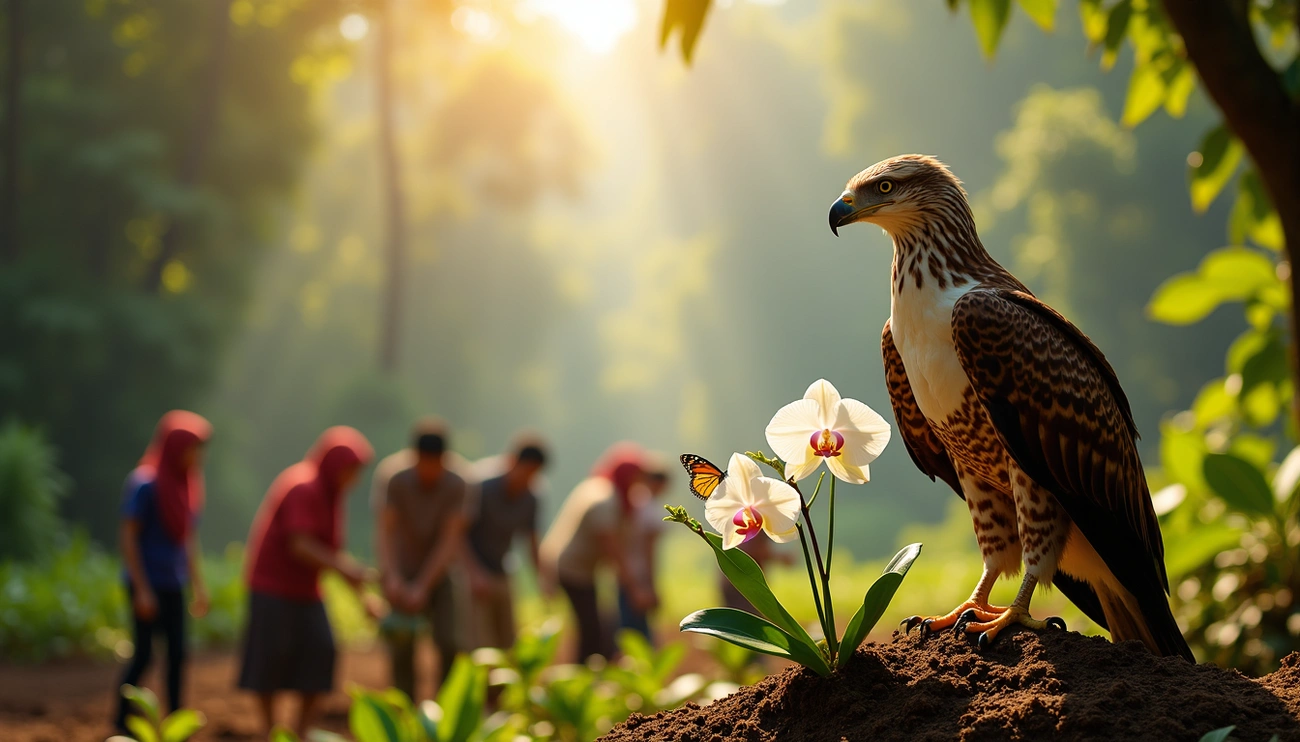Presiden Resmikan Perayaan Hari Cinta Puspa dan Satwa Nasional 2025